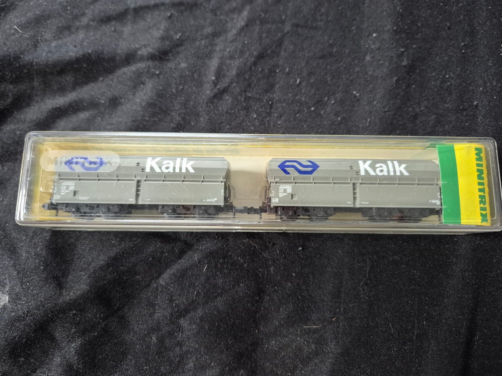 Minitrix 13656 Kalk Wagon - Nieuwstaat, Gelijkstroom of Wisselstroom, Trix, Ophalen of Verzenden, NS