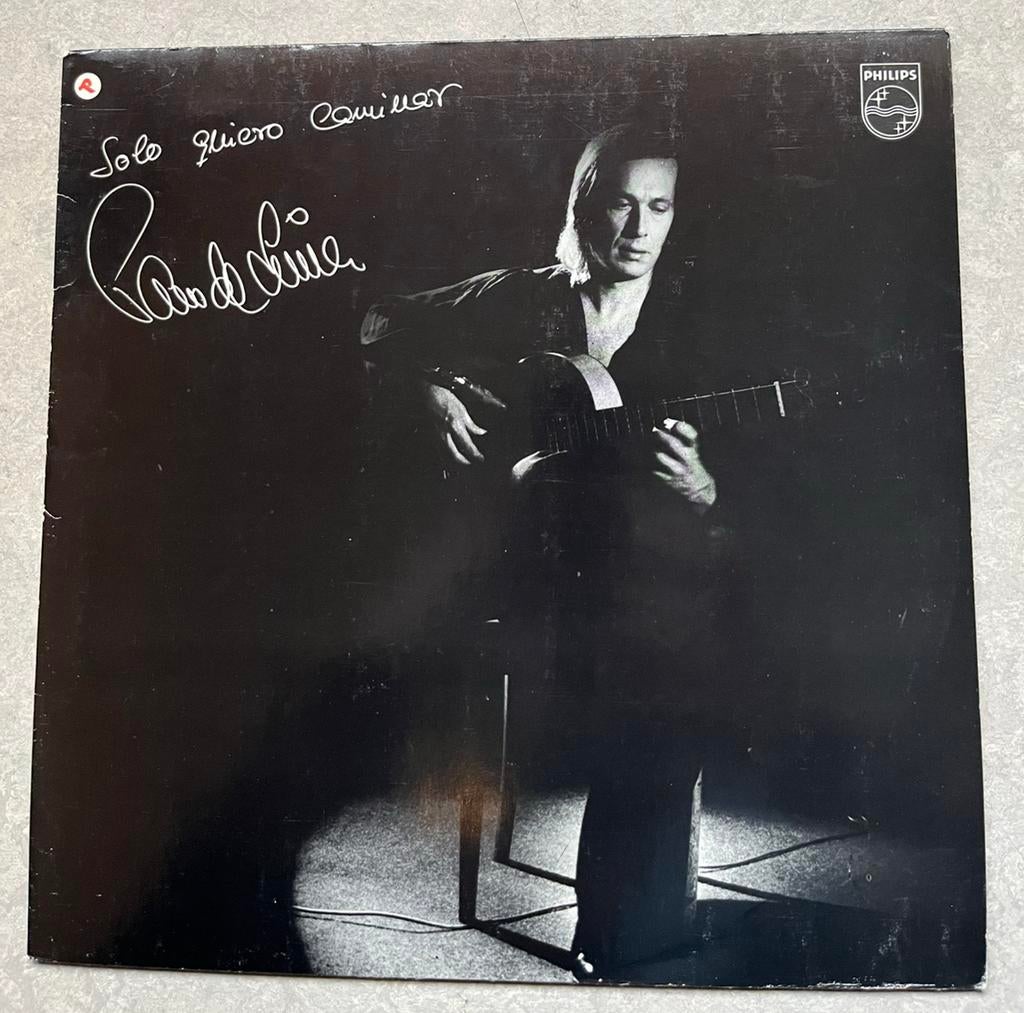 Paco De Lucia - Solo Quiero Caminar (vinyl/LP flamenco), Ophalen of Verzenden, Gebruikt, 12 inch