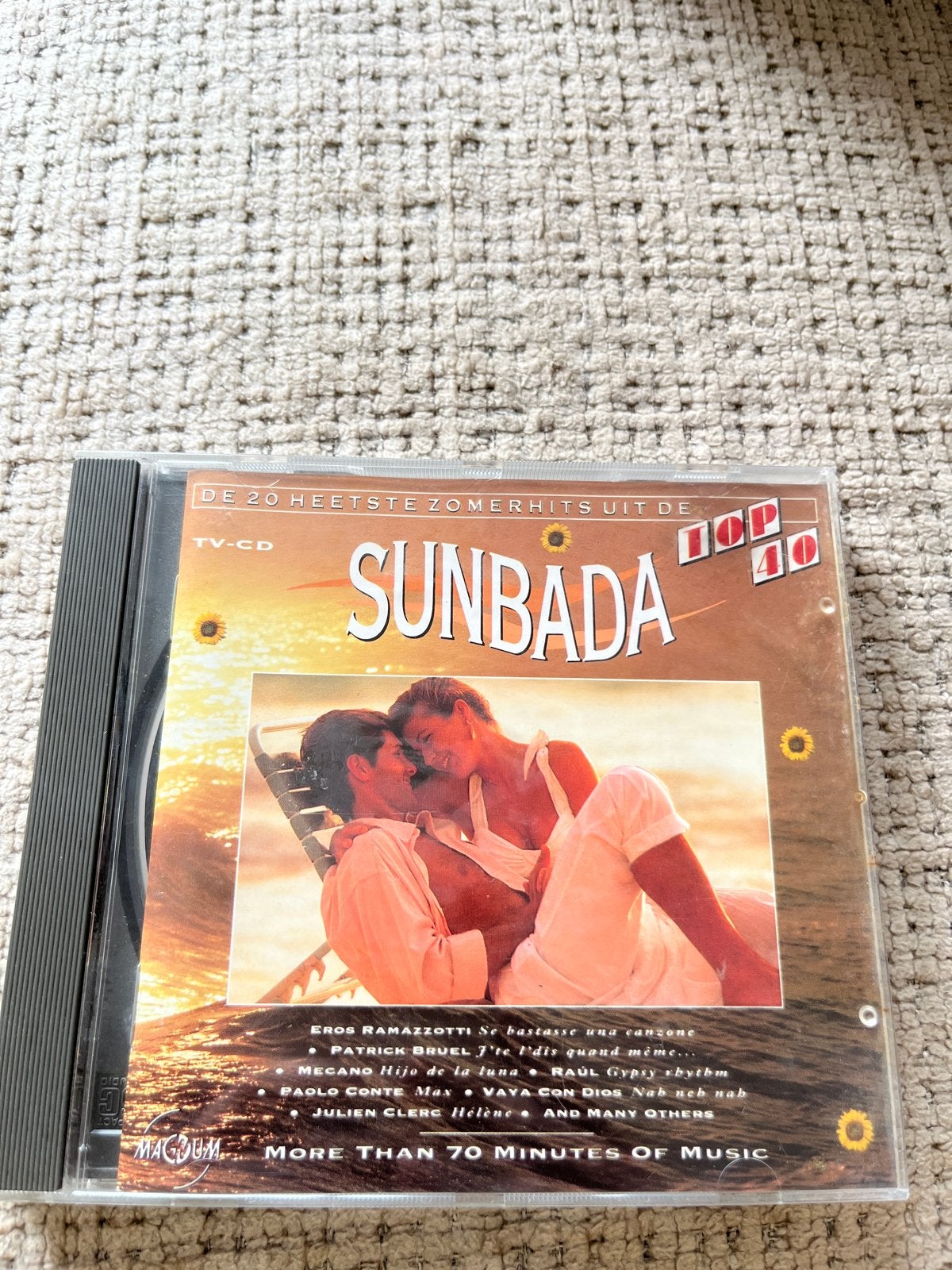 Sunbada Top 40 TV-CD - De 20 heetste zomerhits, Gebruikt, Pop, Ophalen of Verzenden, Verzamelalbum
