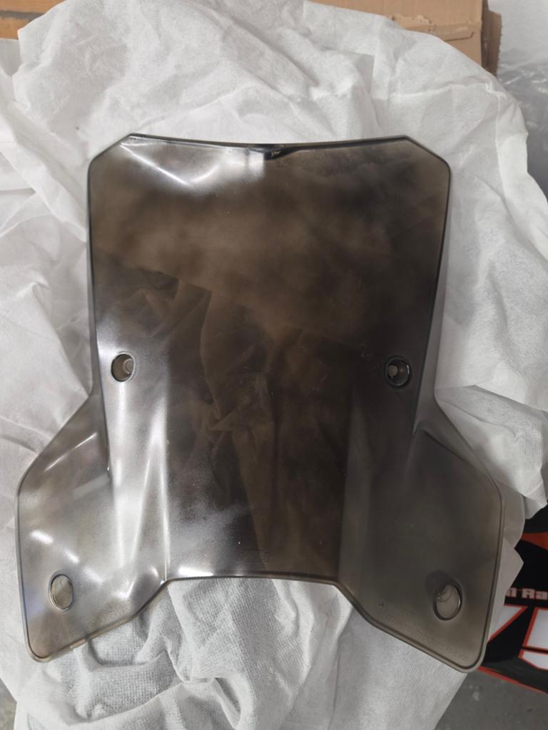 Zwart gespoten scherm KTM 1290 Super Duke GT 2016, Ophalen of Verzenden, Gebruikt