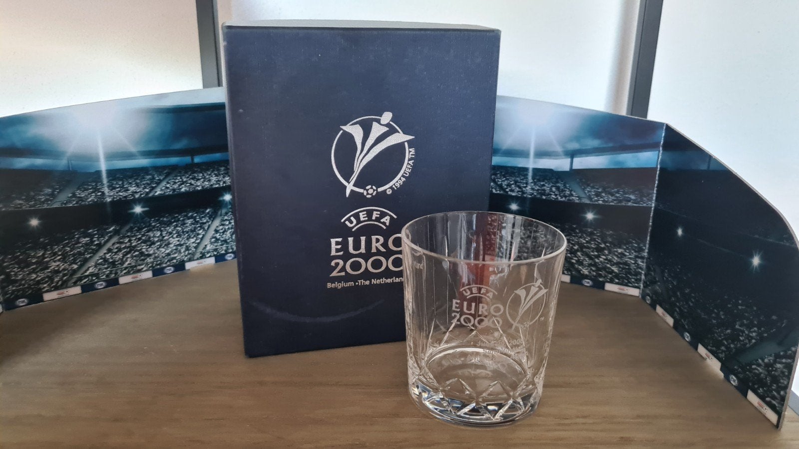 UEFA EURO 2000 Glas - Semi-final Amsterdam, Ophalen, Zo goed als nieuw, Overige typen