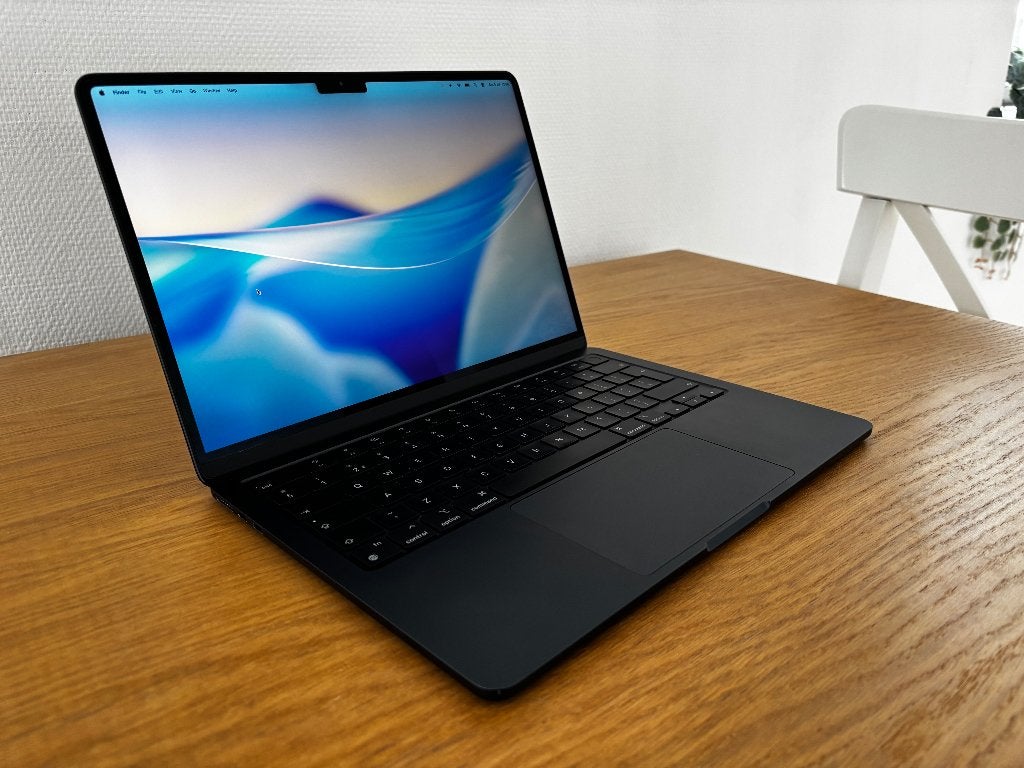 Apple MacBook Air M2, Blauw, Computers en Software, Apple Macbooks, Ophalen, Gebruikt, 256 GB, Qwerty