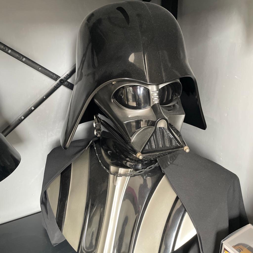 Sideshow Rare Darth Vader Buste - Star Wars Replica, Ophalen of Verzenden, Zo goed als nieuw, Beeldje of Buste