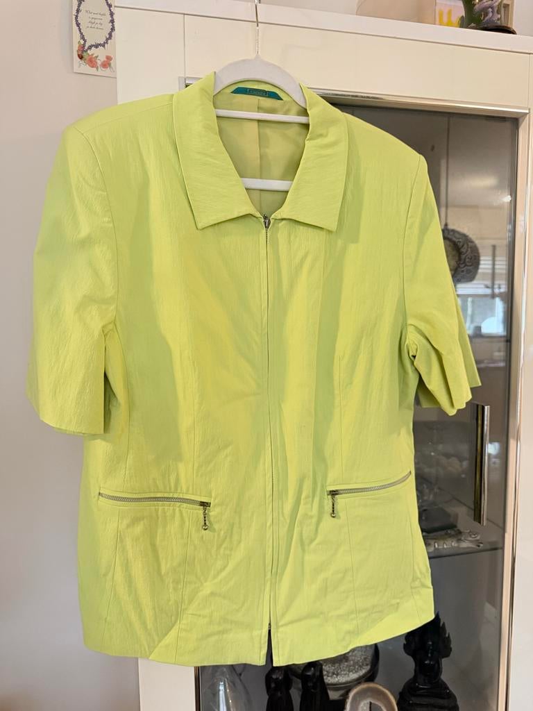 Canda zomerjasje met rits maat 42, Kleding | Dames, Ophalen of Verzenden, Zo goed als nieuw, Maat 42/44 (L), Groen