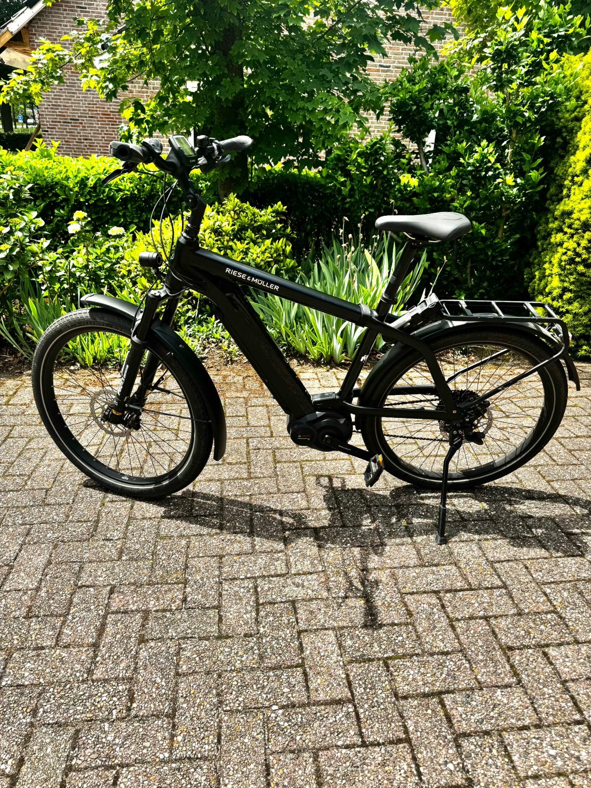 E-bike Herenfiets Riese Müller charger GT touring, Fietsen en Brommers, Zo goed als nieuw, 47 tot 51 cm, 50 km per accu of meer