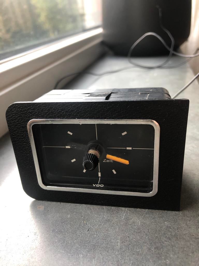 VDO dashboardklokje uit 1979 - MADE IN GERMANY - Quartz-Zeit, Ophalen of Verzenden, Gebruikt, Opel