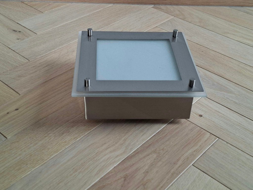 Philips Massive plafondlamp 18 x 18 cm, Gebruikt, Modern, E14 (klein), Ophalen of Verzenden