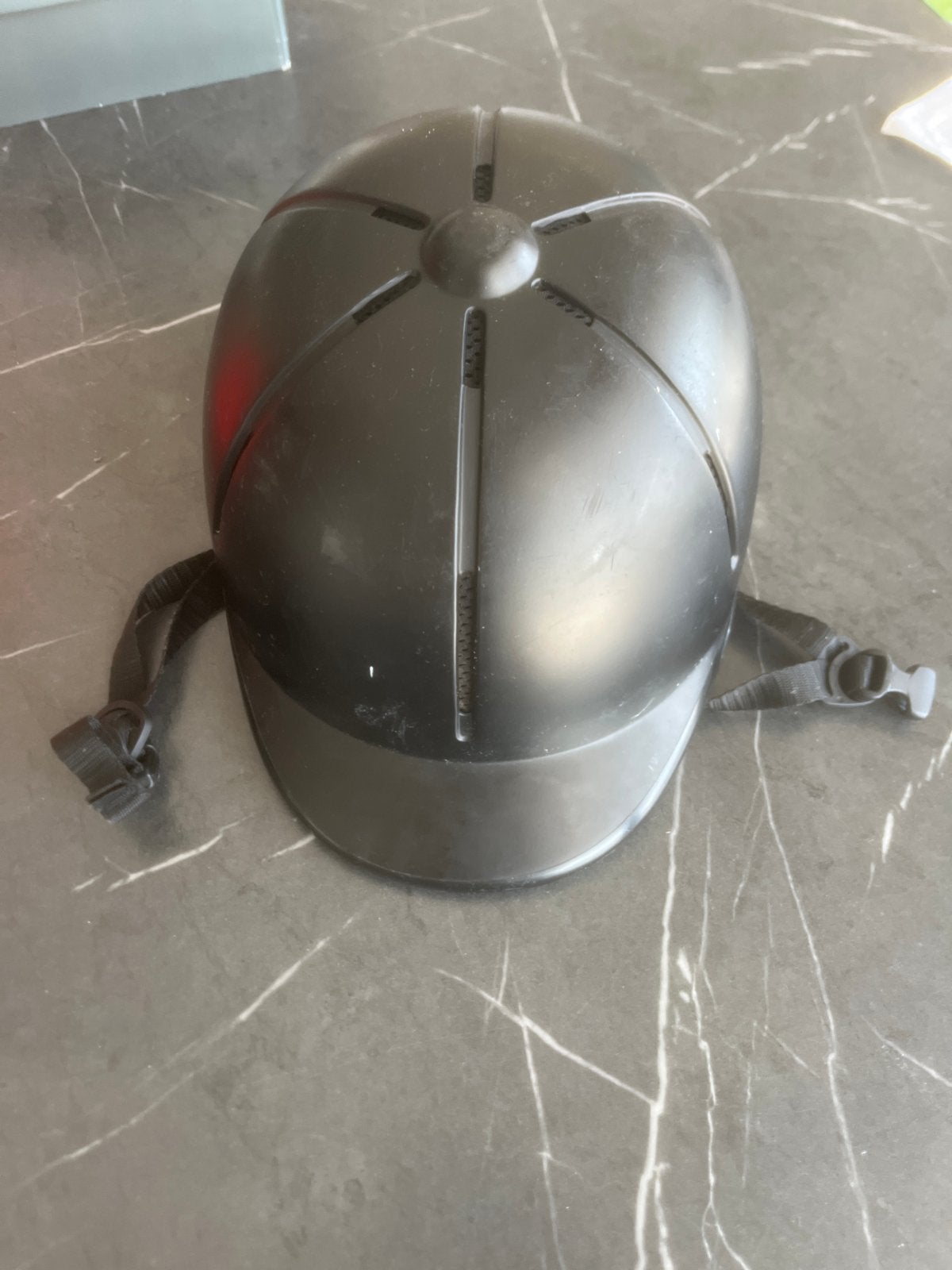 Paardrijden cap, Dieren en Toebehoren, Paardrijkleding, Ophalen, Zo goed als nieuw, Rijhelm/cap, Zwart