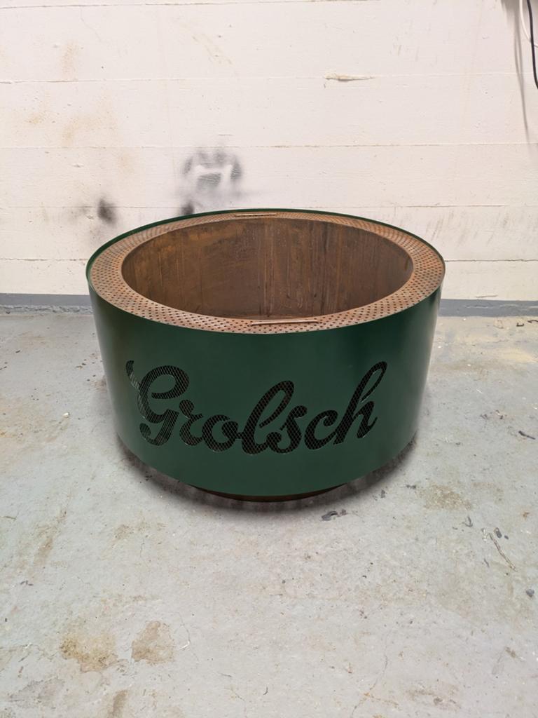 Grolsch vuurkorf, Ophalen, Nieuw, Vuurkorf