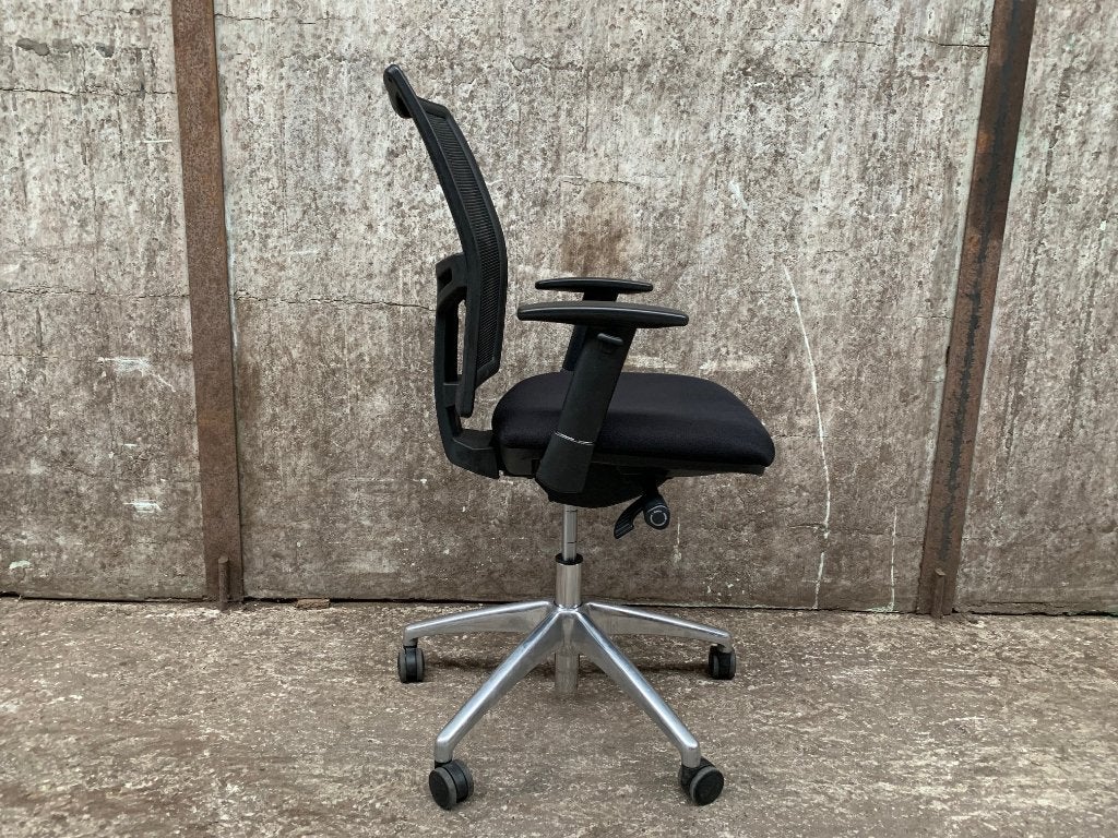 Refurbished / Tweedehands / Gebruikte bureaustoelen 706CS, Gebruikt, Zwart, Ophalen of Verzenden, Bureaustoel