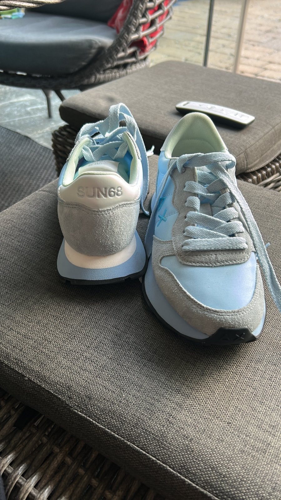Nieuwe dames sneakers, Ophalen, Blauw, Sneakers of Gympen, Zo goed als nieuw