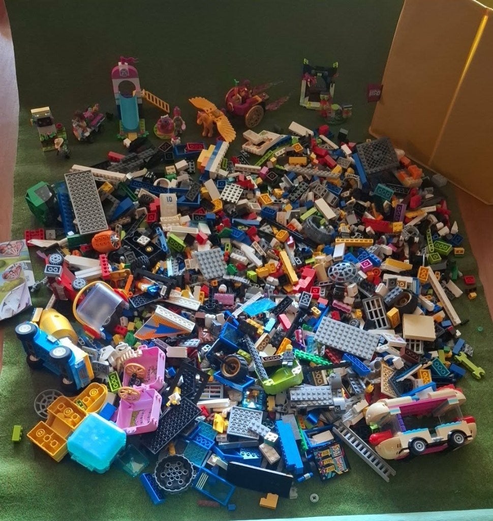 lego bulk ongesorteerd friends, Overige thema's, Lego, Ophalen of Verzenden, Complete set