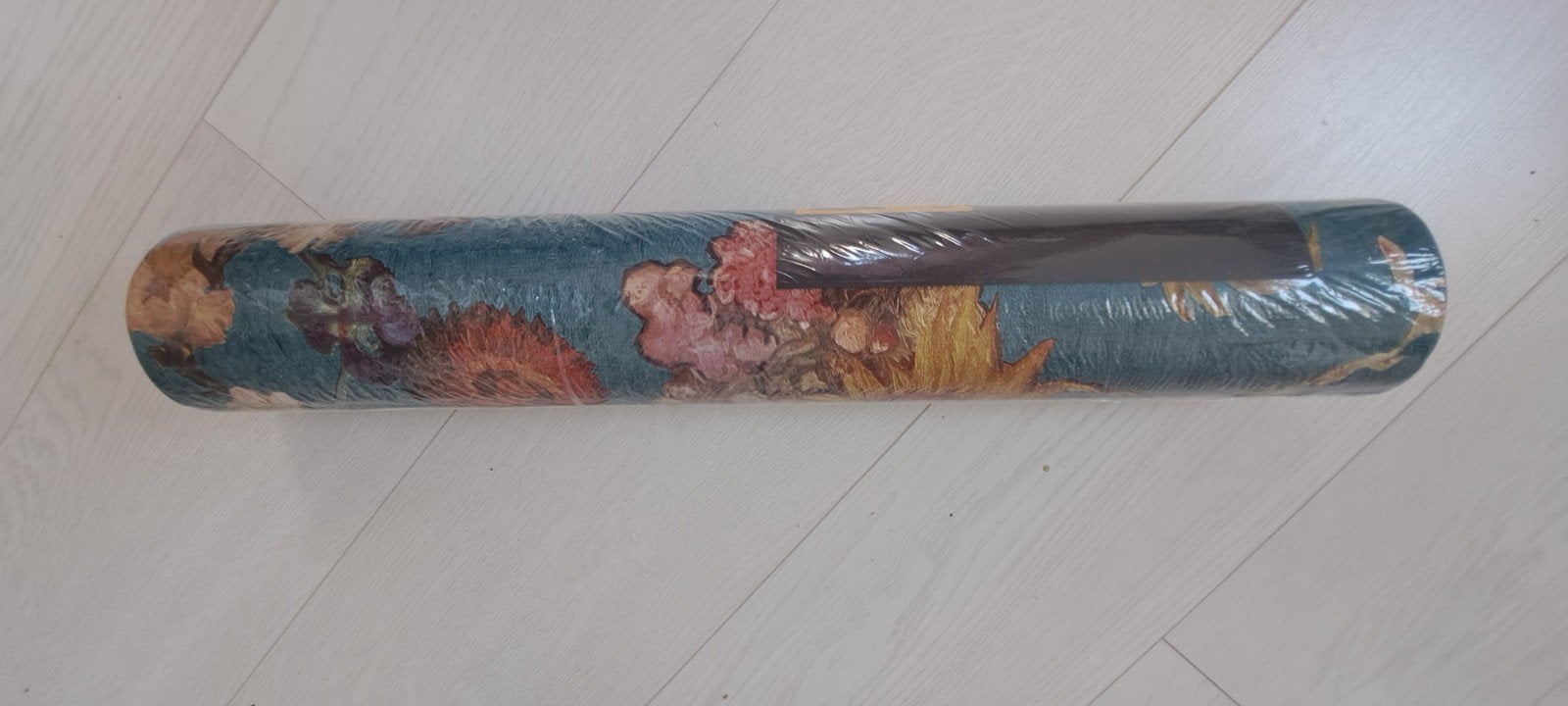 Behang  1 rol Van Gogh bloemenpatroon, Huis en Inrichting, Stoffering | Behang, Bloemen, Natuurlijk, Meerkleurig, BN