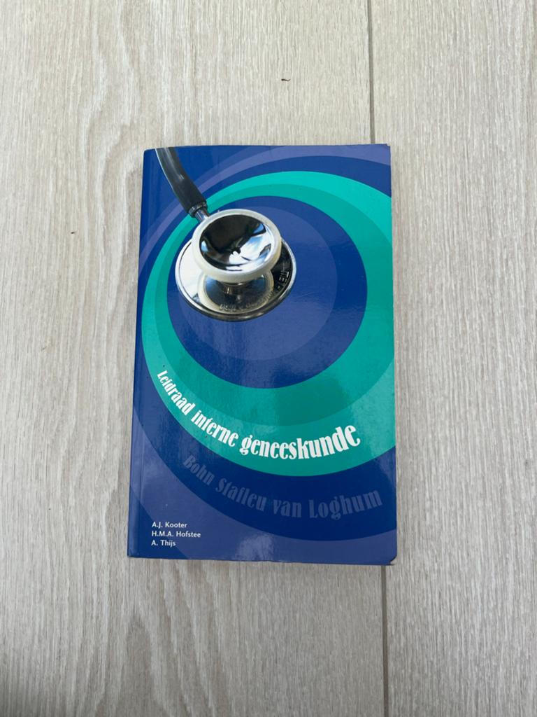 Leidraad Interne Geneeskunde - Bohn Stafleu van Loghum, Boeken, Ophalen, Beta, Gelezen, WO