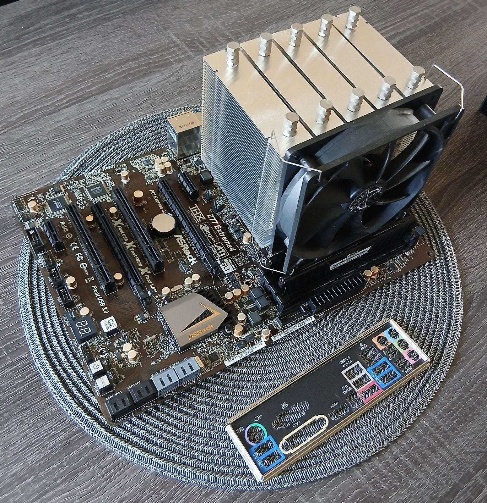 Compleet Upgrade Kit: I7-3770K + ASRock MB + 8GB + Cooler, DDR3, Ophalen of Verzenden, Zo goed als nieuw, ATX