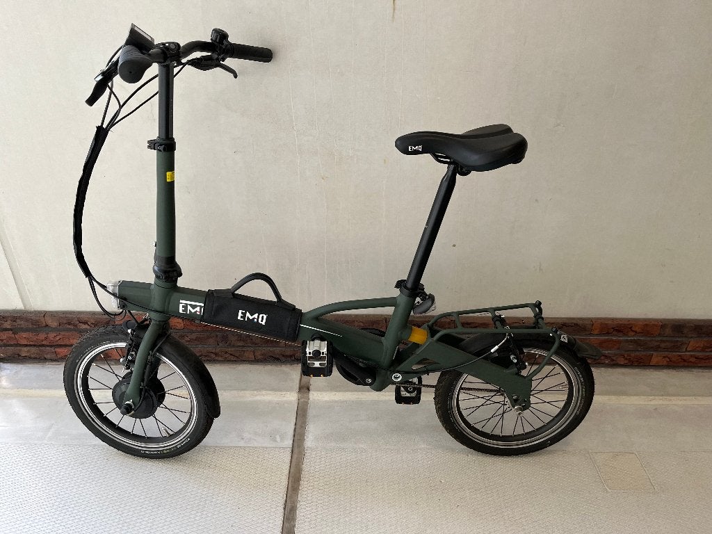 vouwfiets elektrisch, Minder dan 14 inch, Velgrem, Zo goed als nieuw, Totaal opvouwbaar