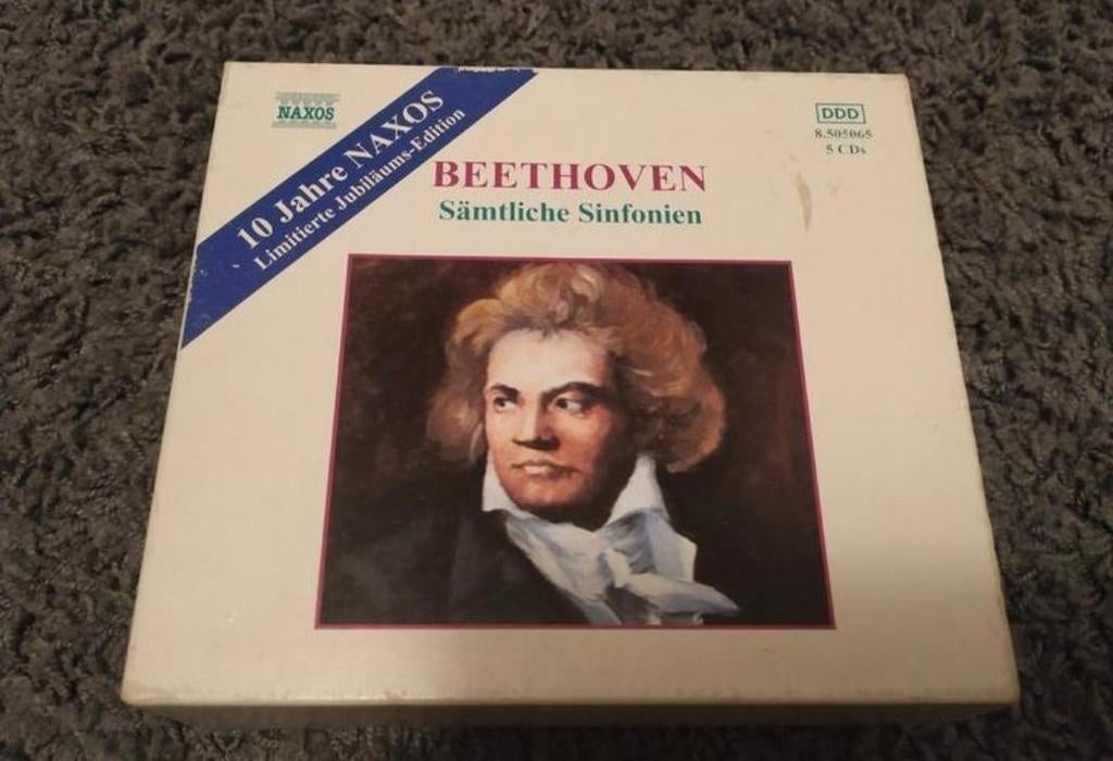 Beethoven - symfonieën box
5 cd's, Ophalen of Verzenden, Classicisme, Zo goed als nieuw, Overige typen