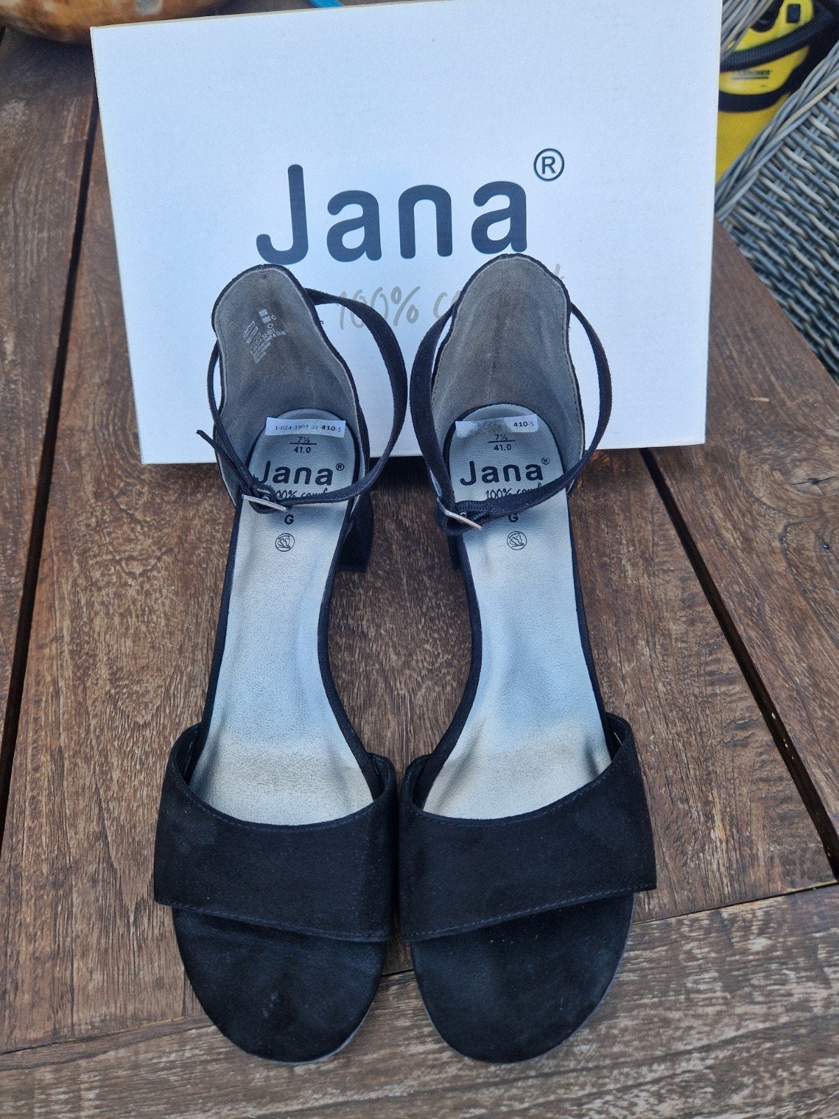 Open schoen, Kleding | Dames, Schoenen, Jana, Schoenen met lage hakken, Zwart, Ophalen of Verzenden