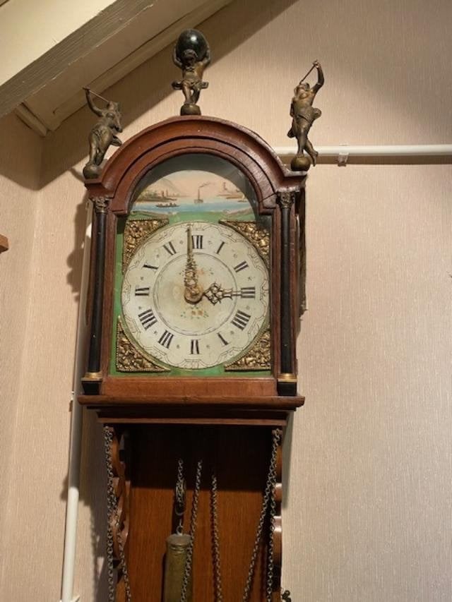 Oude Friese Staartklok, Antiek en Kunst, Ophalen of Verzenden