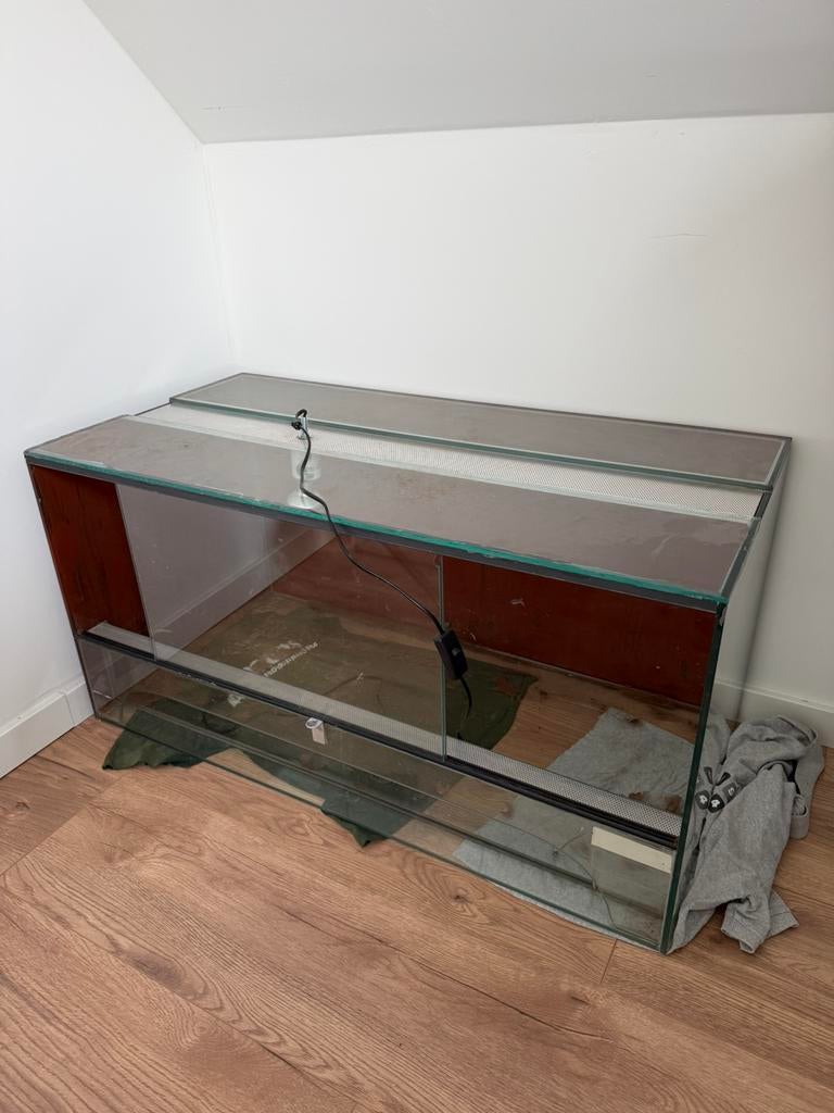 Terrarium 100x50x50, Dieren en Toebehoren, Ophalen, Zo goed als nieuw