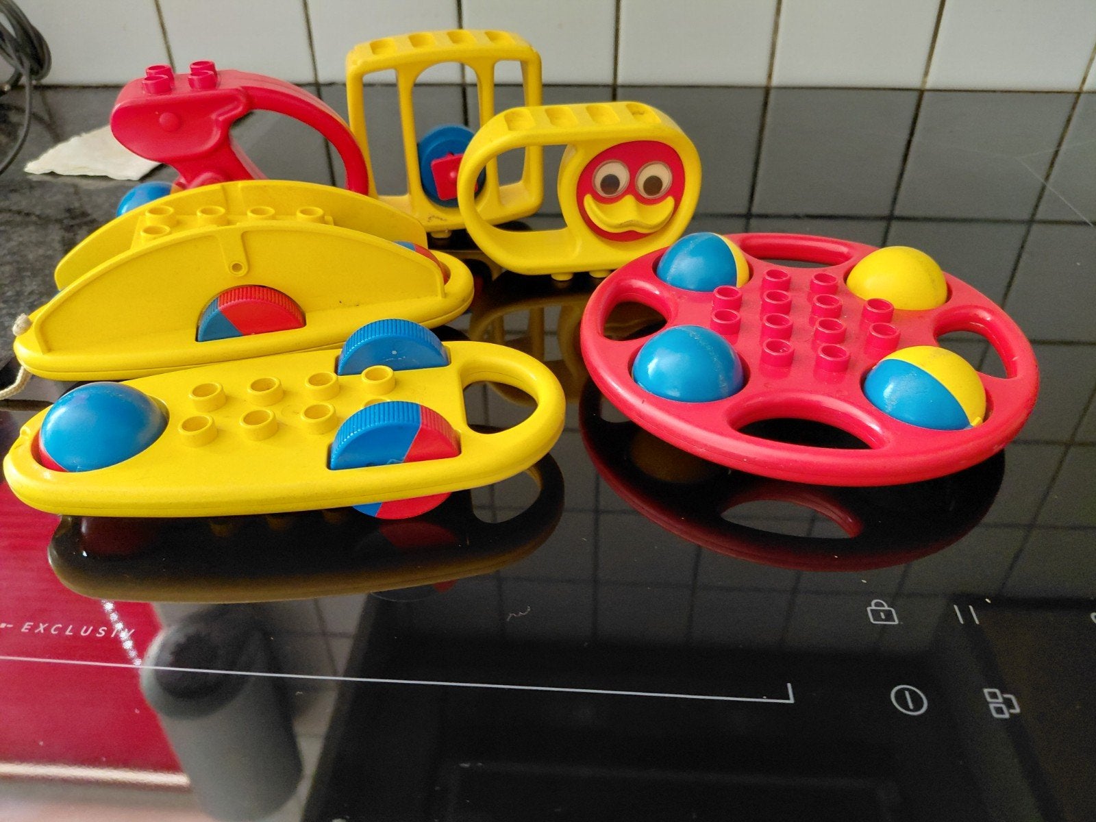 Lego Duplo Baby Rammelaars en Speelgoed Set, Ophalen of Verzenden, Gebruikt, Rammelaar, Met geluid
