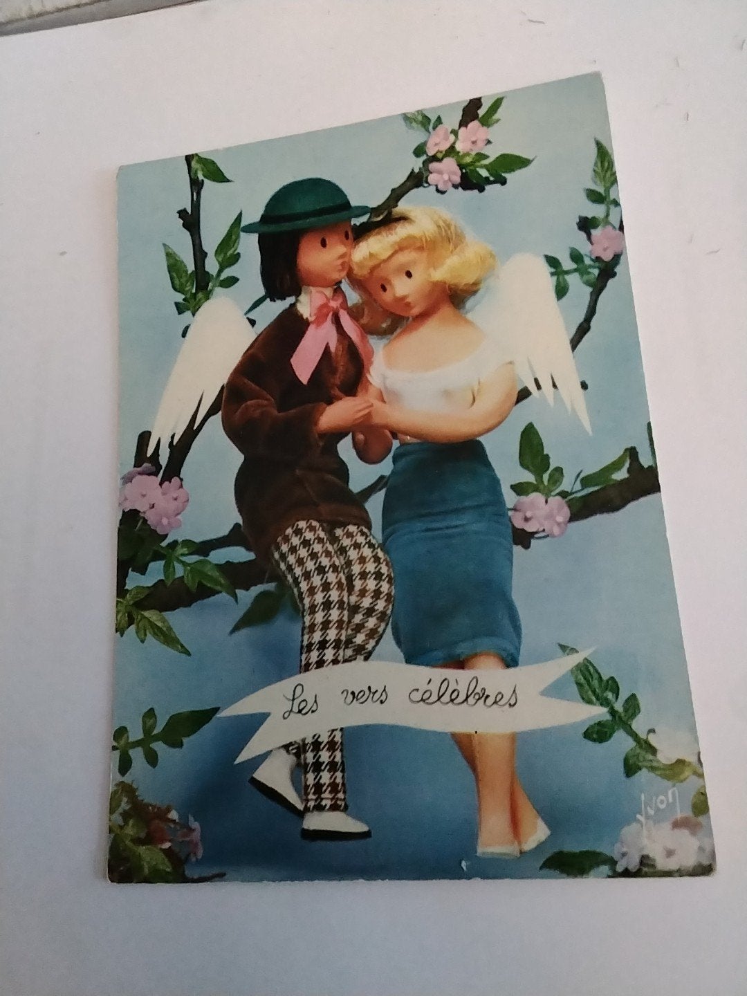 Vintage Franse Ansichtkaart - Les Amoureux de Peynet, Ophalen of Verzenden