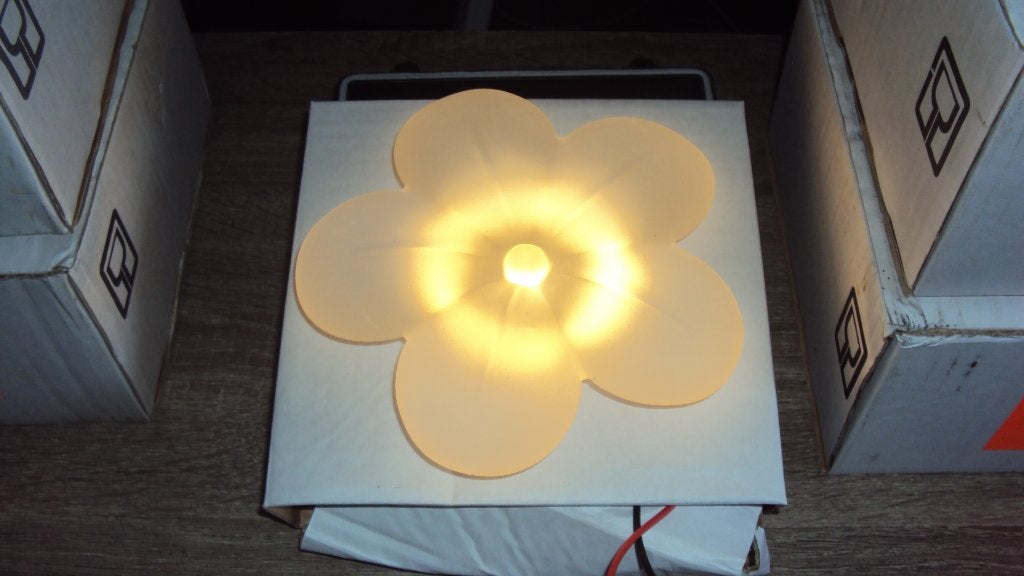 5 muur lampen bloem DISIGN wallflowers, Overige fittingen, Glas, Nieuw, DISIGN