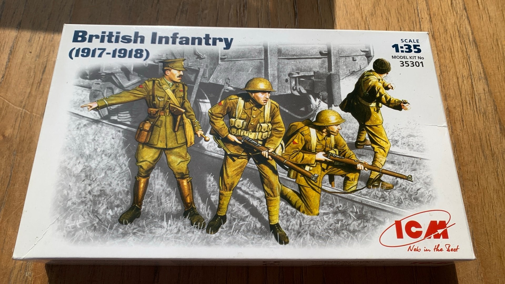 ICM British Infantry WW1 1/35, Hobby en Vrije tijd, Modelbouw | Figuren en Diorama's, Ophalen of Verzenden, Nieuw, 1:35 tot 1:50