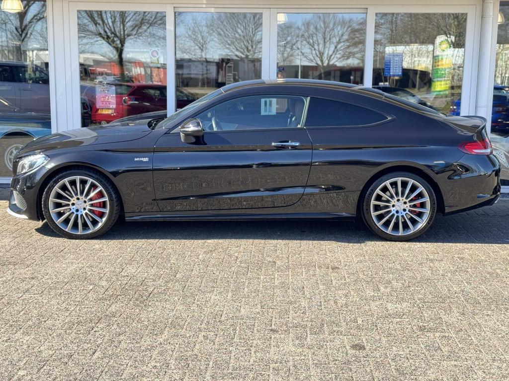 Mercedes C-klasse Coupé AMG 43 3.0 V6 Biturbo 368pk Automaa, Auto's, Mercedes-Benz, Gebruikt, Euro 6, 367 pk, 4 stoelen
