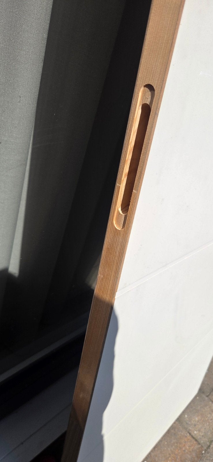 nieuwe Lundia binnendeur Bord wit gegrond stomp, Doe-het-zelf en Verbouw, Deuren en Horren, Ophalen, Minder dan 80 cm, Binnendeur