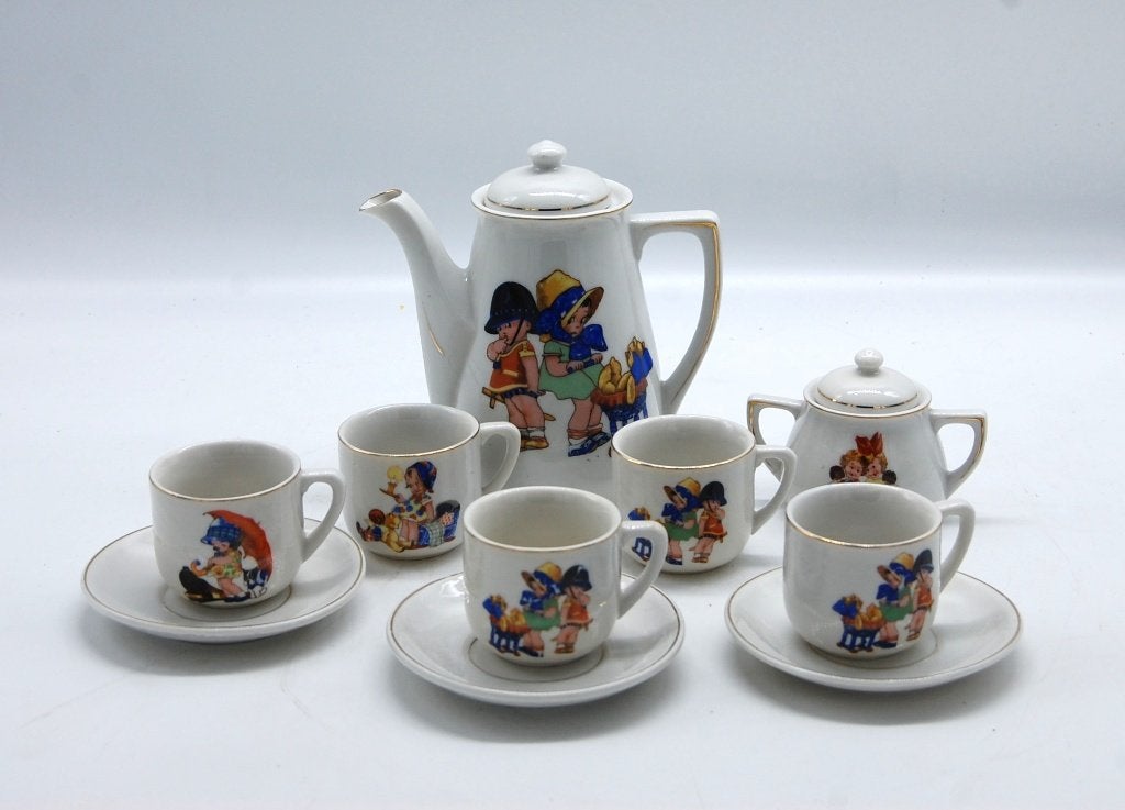 Antiek kinderservice., Ophalen of Verzenden