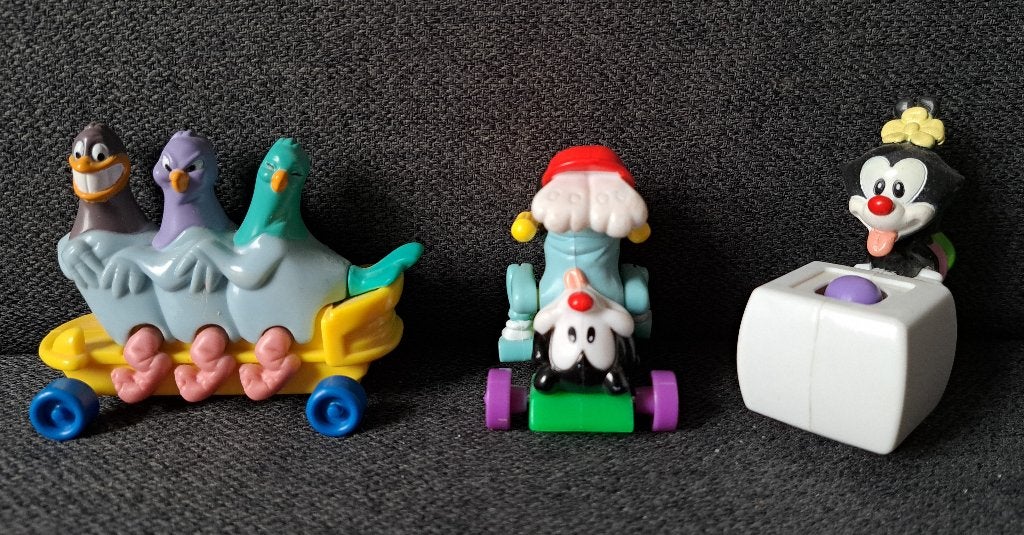 Happy Meal figuurtjes: Animaniacs 1995, Ophalen of Verzenden, Overige figuren, Beeldje of Figuurtje