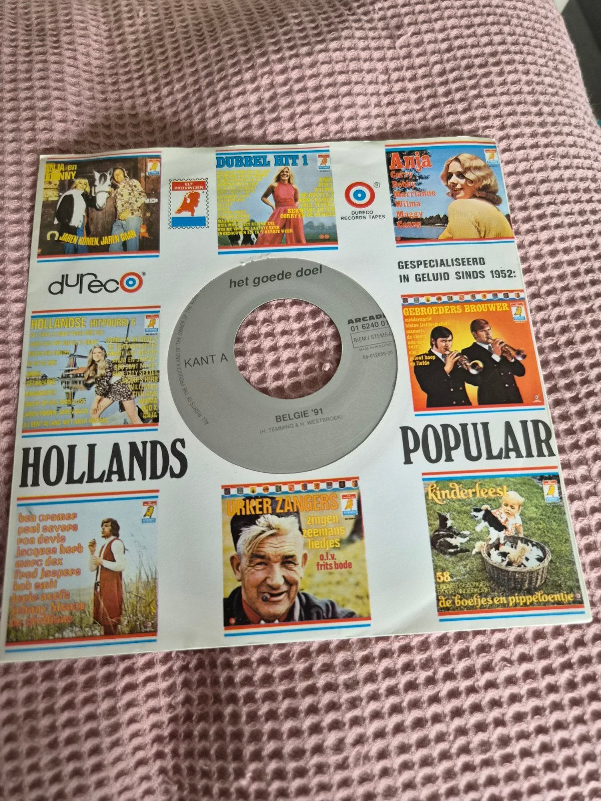 Goede Doel België 91 / Een eigen huis, Ophalen of Verzenden, Gebruikt, 7 inch, Nederlandstalig