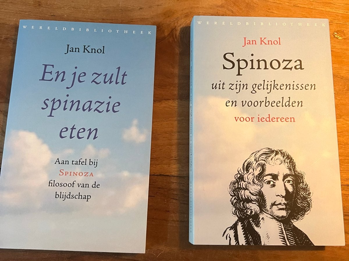 Jan Knol - Spinoza boeken (2 stuks), Ophalen of Verzenden, Zo goed als nieuw