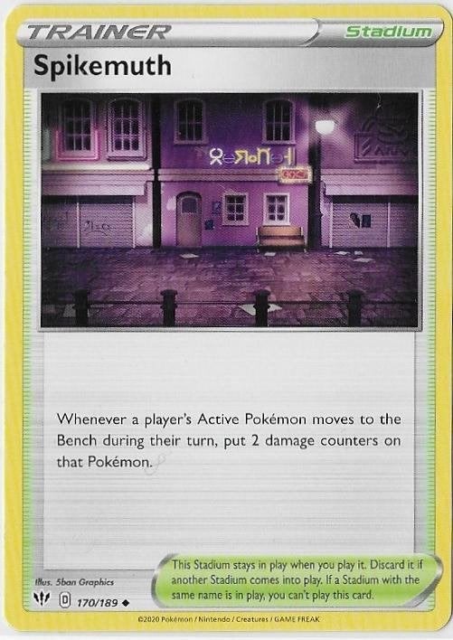 Darkness Ablaze,  Spikemuth [uncommon] 170/189, Verzenden, Nieuw, Losse kaart