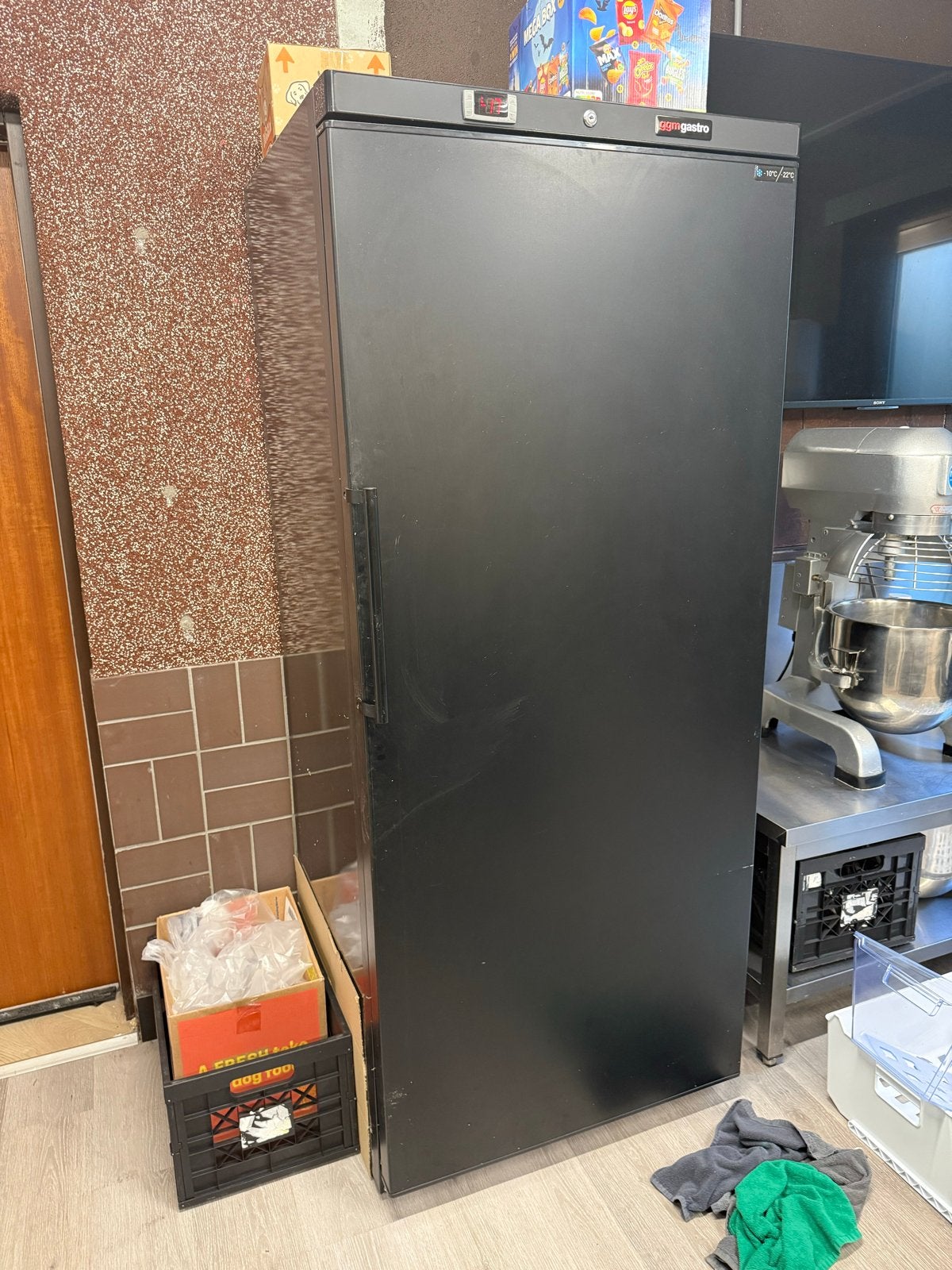 GGM Gastro Vrieskast 600L No Frost, Gebruikt, 160 cm of meer, Ophalen, Vrieskast