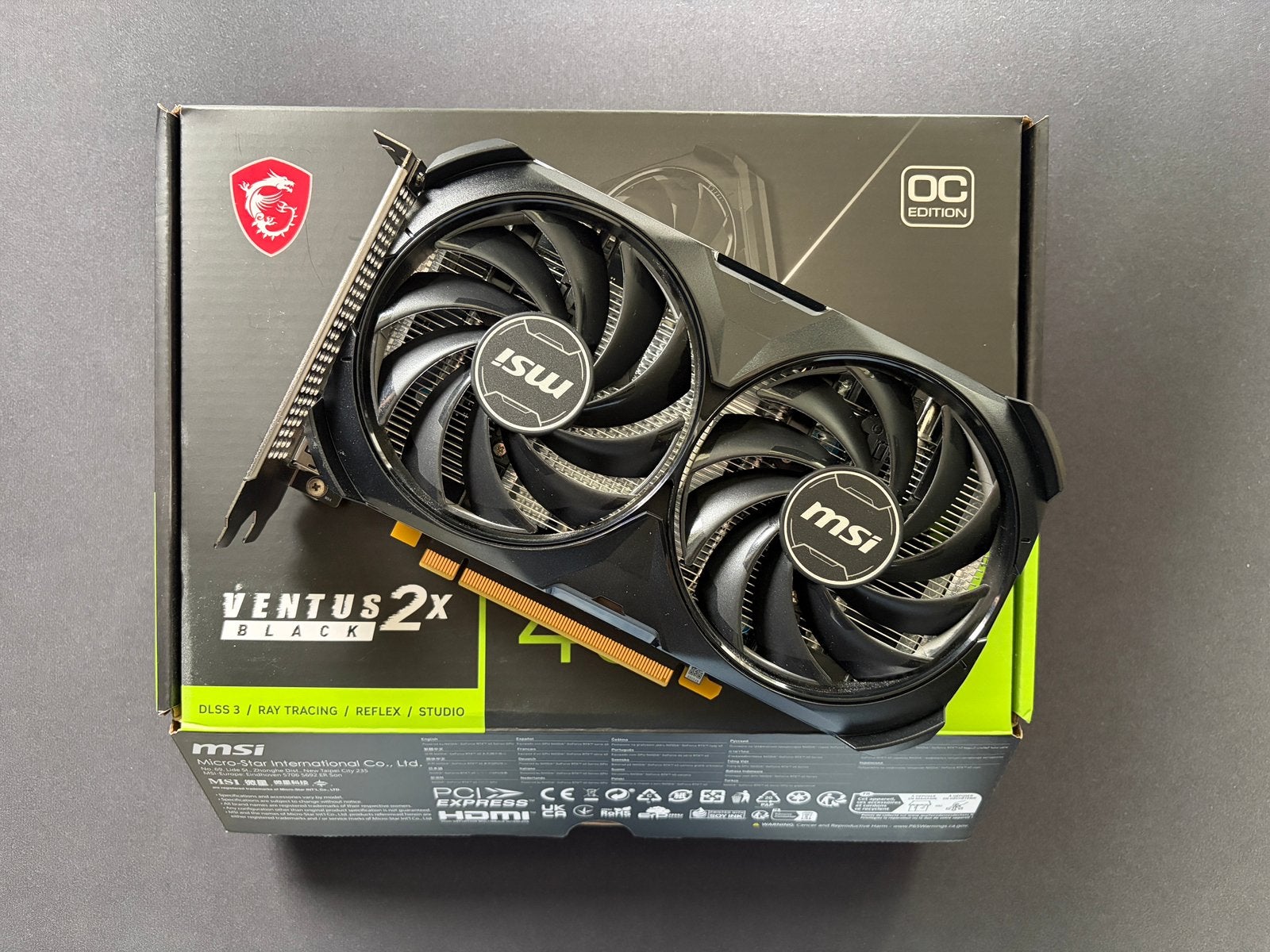 Rtx 4060 8gb oc, Computers en Software, Videokaarten, Ophalen, Zo goed als nieuw, GDDR6, PCI-Express 4