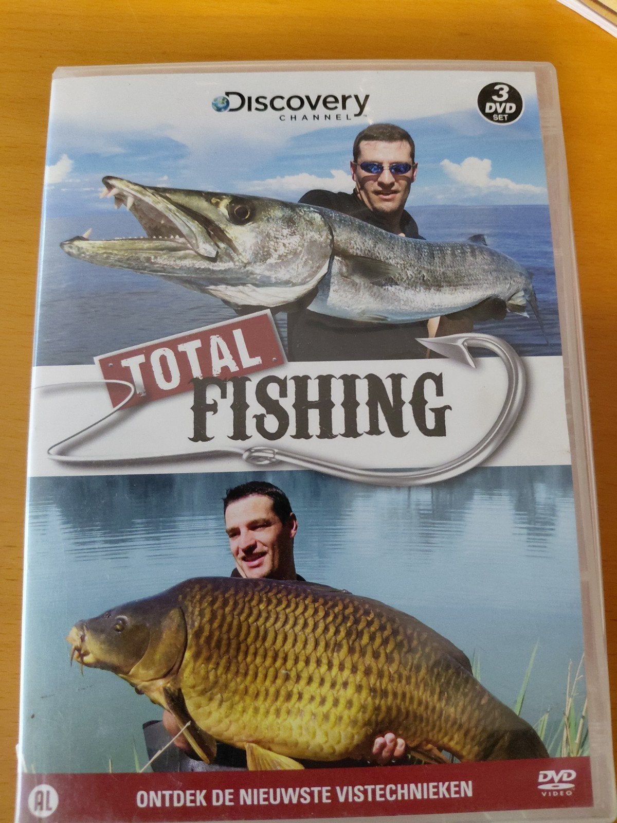Total Fishing - Discovery Channel (3 DVD Boxset), Cd's en Dvd's, Alle leeftijden, Nederlands, Ophalen of Verzenden, Inclusief doosje