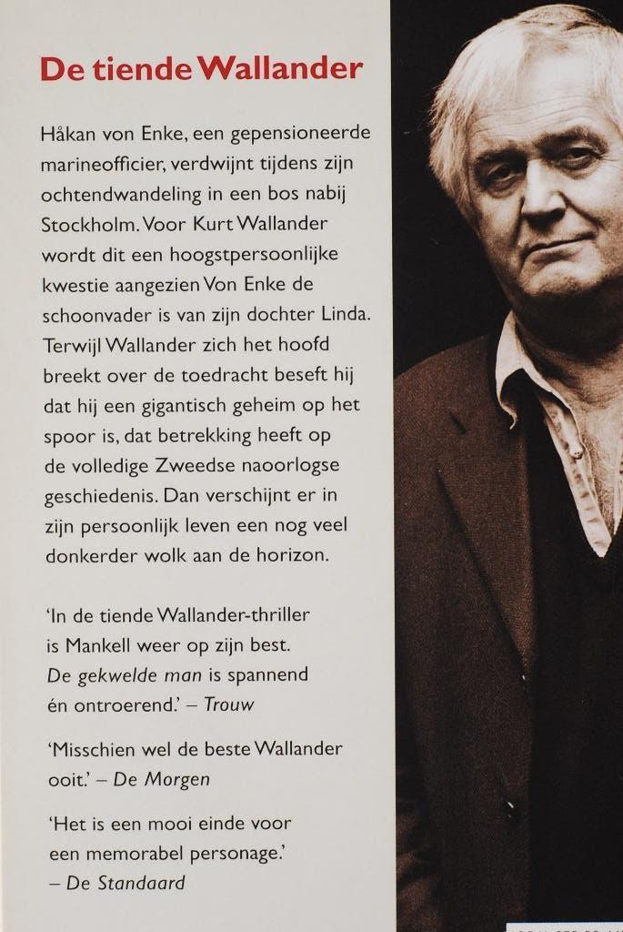 De gekwelde man - Henning Mankell (2012), Verzenden, Zo goed als nieuw