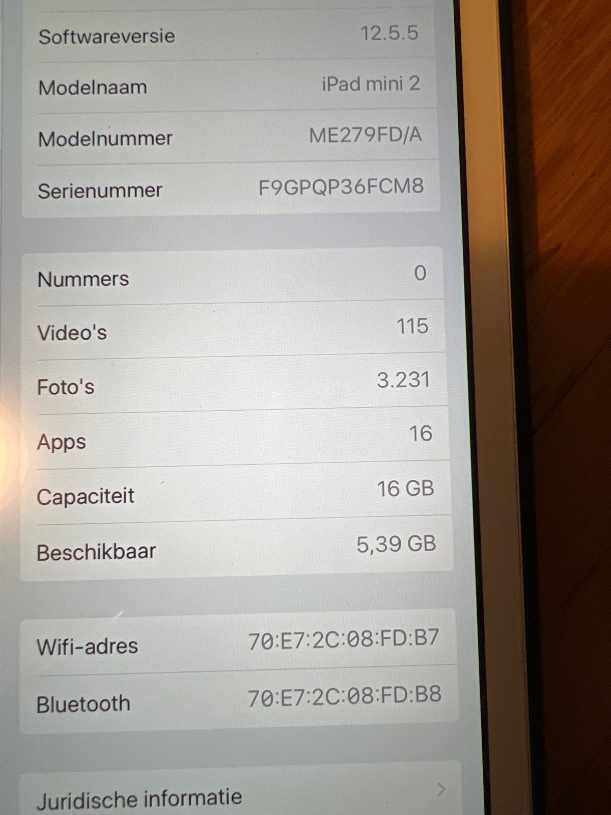Apple iPad Mini 2 - 16 GB - Wi-Fi, Computers en Software, Apple iPads, Gebruikt, Apple iPad, Wit, 8 inch