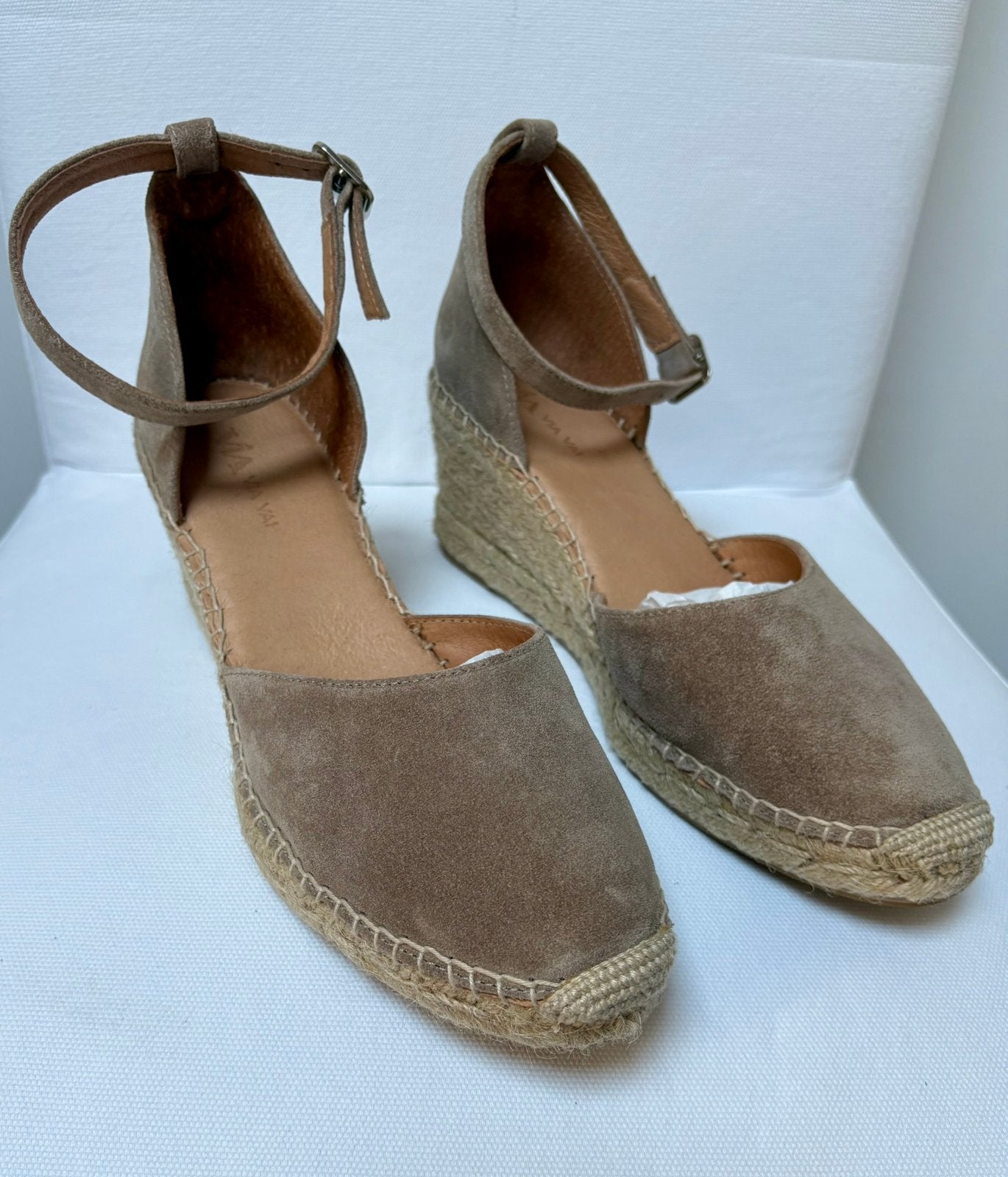 FLORA BRAID Via Vai Espadrilles dames beige 41, Kleding | Dames, Schoenen, Beige, Ophalen of Verzenden, Zo goed als nieuw, Espadrilles of Moccasins