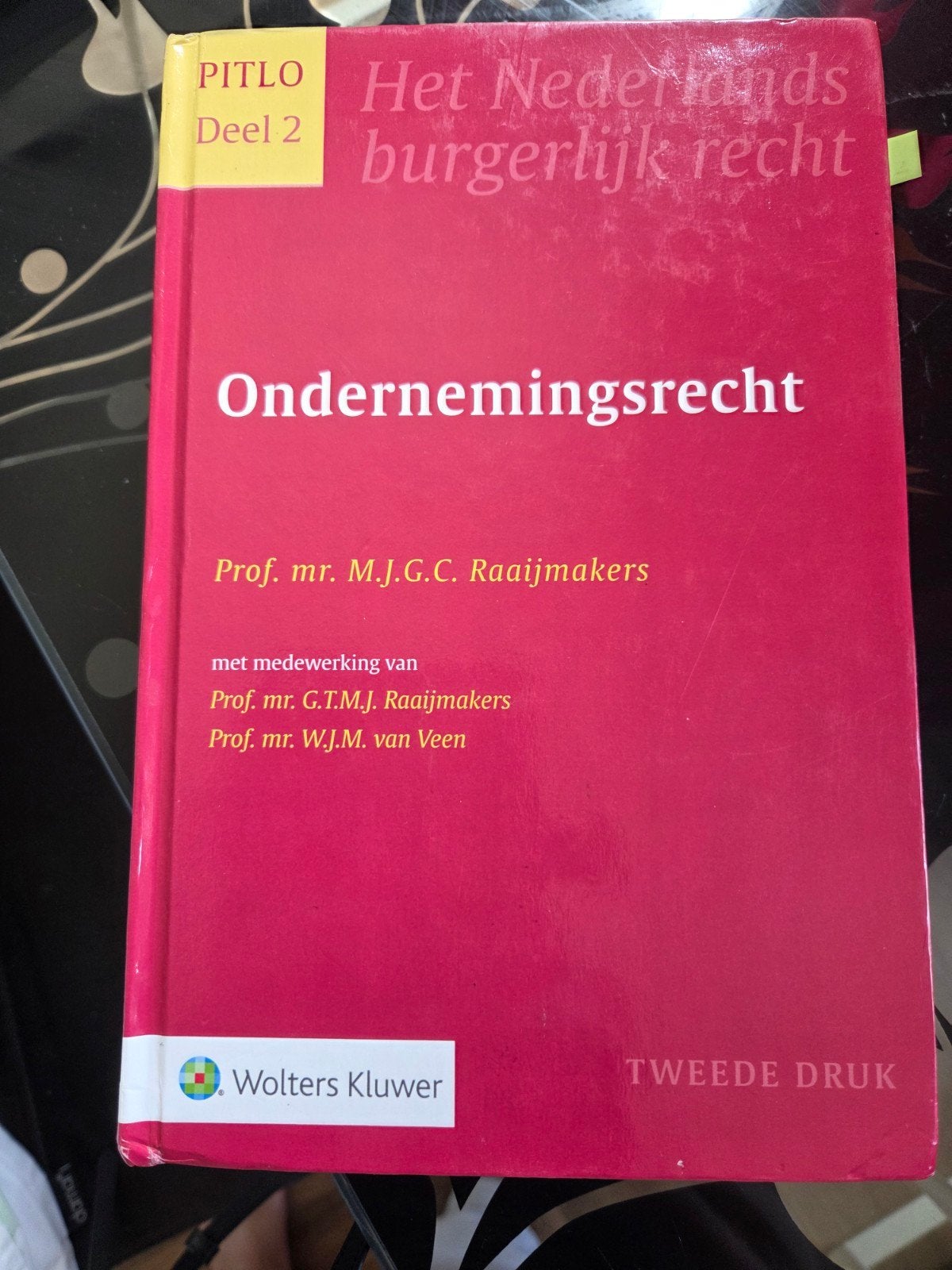 W.J.M. van Veen - Ondernemingsrecht, Sociale wetenschap, W.J.M. van Veen; M.J.G.C. Raaijmakers, Ophalen of Verzenden, Zo goed als nieuw