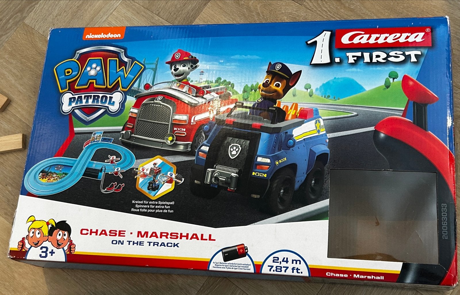 Carrera First Paw Patrol Racebaan - Chase & Marshall, Racebaan, Zelf te bouwen, Carrera, Ophalen of Verzenden