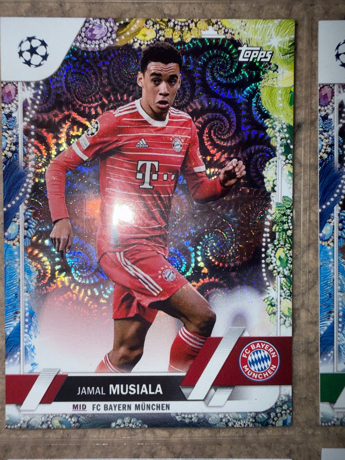 Jamal Musiala Topps Spelerskaart FC Bayern München, Ophalen of Verzenden, Zo goed als nieuw, Buitenlandse clubs, Spelerskaart