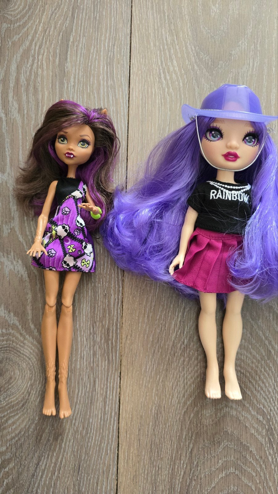 Rainbow High pop en Monster High pop, Ophalen of Verzenden, Zo goed als nieuw, Pop