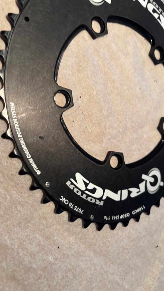 Rotor Q-Rings Q50P (34) 11s 110BCD Crankstelblad, Fietsen en Brommers, Fietsonderdelen, Crankstel of Pedalen, Ophalen of Verzenden