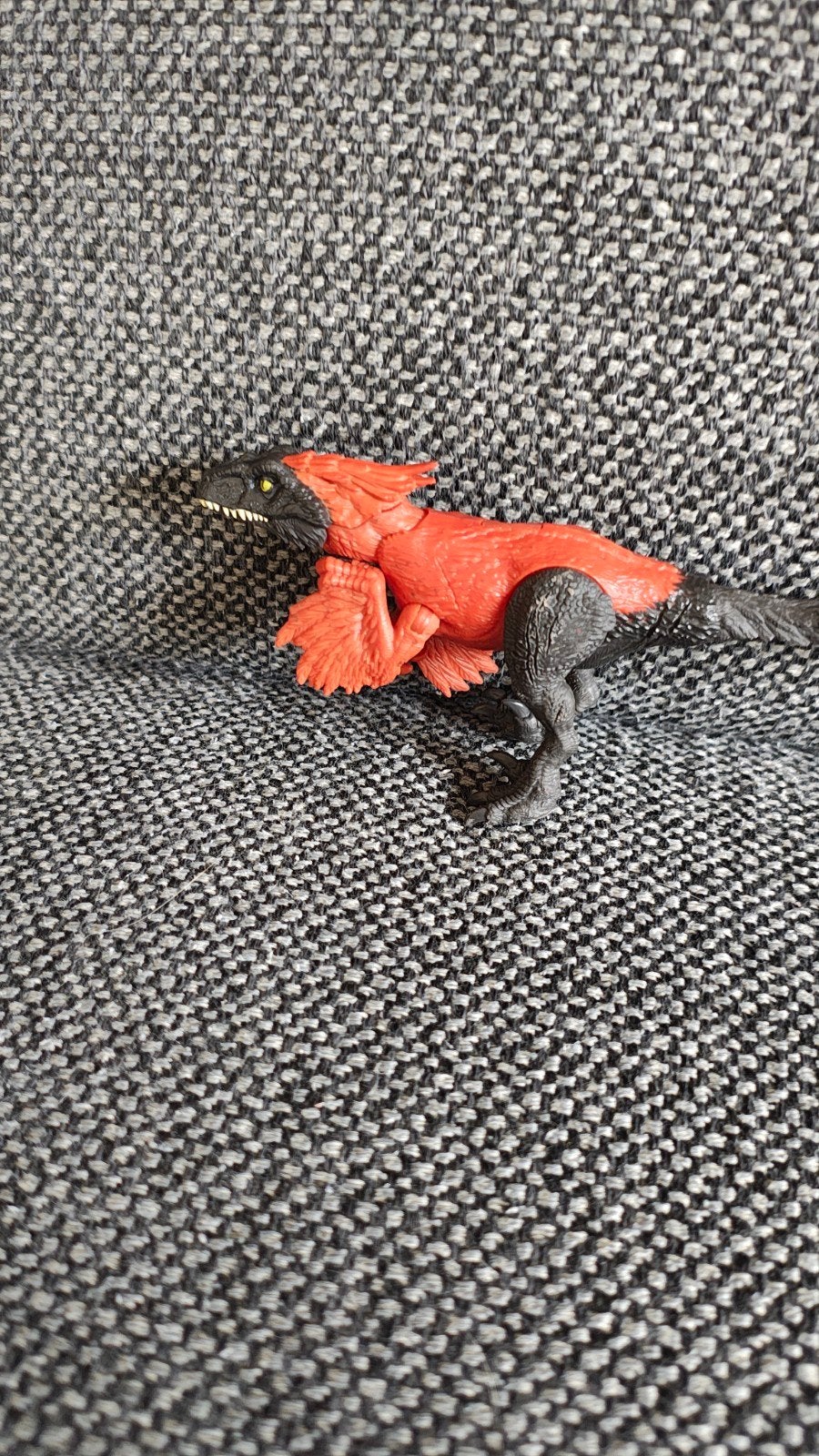 Jurassic World Pyroraptor Mattel actiefiguur 17 cm, Ophalen of Verzenden, Zo goed als nieuw