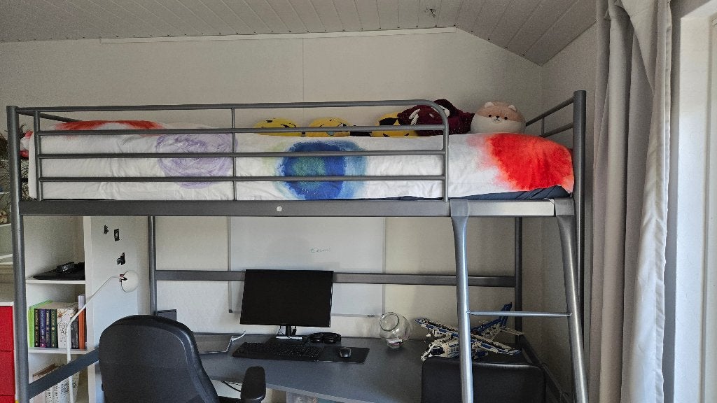 Ikea (half)hoogslaper lijkt op de Vitral, Ophalen, Gebruikt, Eenpersoons, 210 cm