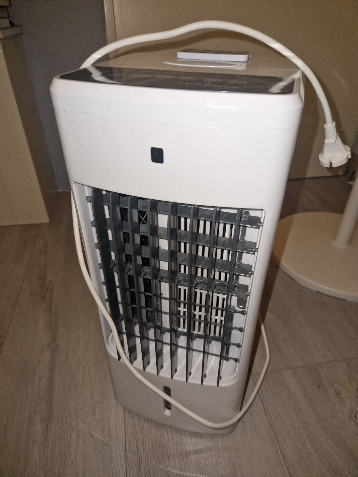 ventilator, Witgoed en Apparatuur, Ventilatoren, Ophalen of Verzenden, Ventilator met afstandsbediening, Gebruikt, Vloerventilator