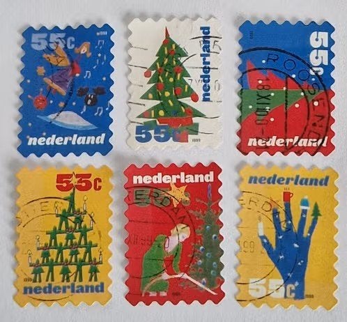 Nederland 1999 - nvph 1856-1875 - Kerstzegels    - ao, Postzegels en Munten, Postzegels | Nederland, Verzenden, Na 1940, Gestempeld
